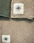 Sixteen Cypress Cotton Waffle Horse Drying Towel, Sand