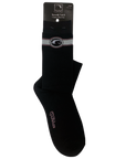 Epona Black Smooth-Finish Tall Boot Socks, One Pair