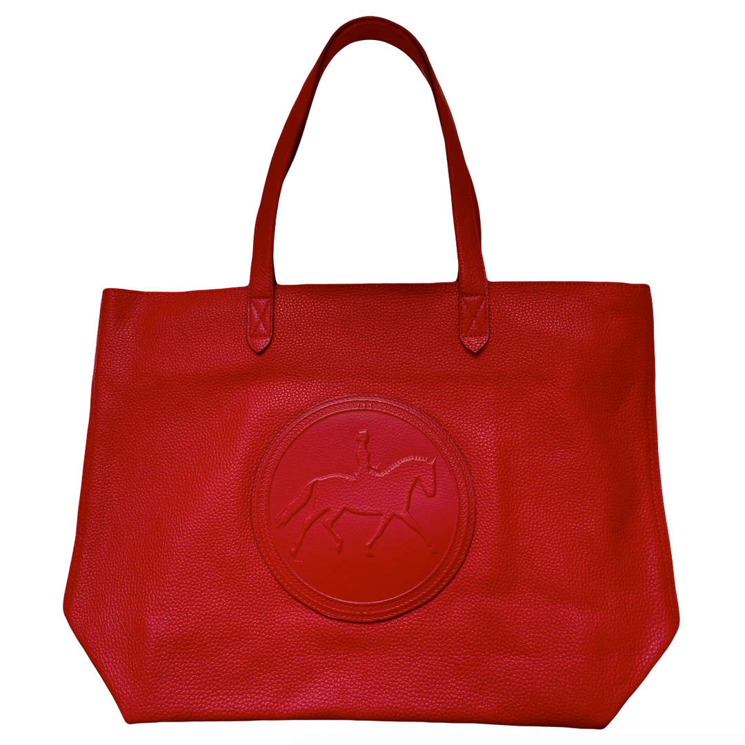 Vintage Ralph Lauren Stirrup Handbag Purse Bag. Saddle Brown