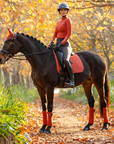 LeMieux Suede Dressage Saddle Pad, Sienna