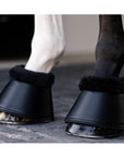 Equifit Essential Bell Boots, Black with Black Ultra Wool