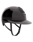 Freejump Voronoï Wide Brim Helmet without Temporal, Black Glossy