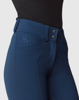 Yagya Ladies Compression Performance Breeches Full Grip, Navy