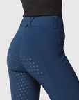 Yagya Ladies Compression Performance Breeches Full Grip, Navy