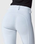 Yagya Ladies Compression Performance Full Grip Breeches, White