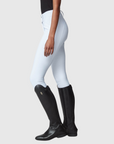 Yagya Ladies Compression Performance Full Grip Breeches, White