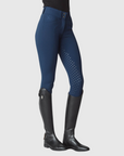 Yagya Ladies Compression Performance Breeches Full Grip, Navy