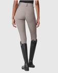 Yagya Ladies Compression Performance Breeches Full Grip, Taupe