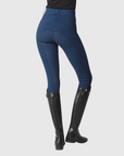 Yagya Ladies Compression Performance Breeches Full Grip, Navy