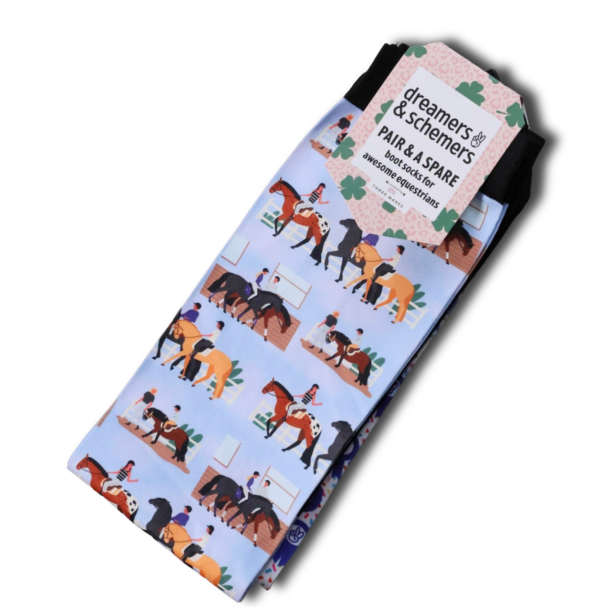 Dreamers &amp; Schemers Yap O'Clock Pair &amp; A Spare Socks