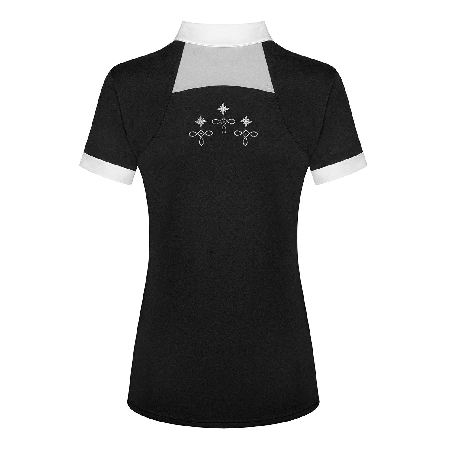 Fair Play Competition Shirt LORELLA Black-White