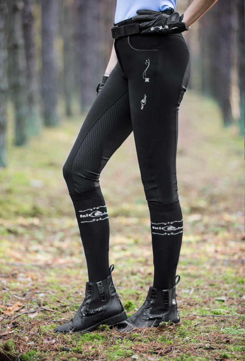 Fair Play Breeches Full Grip, High Rise LIVIANA Navy