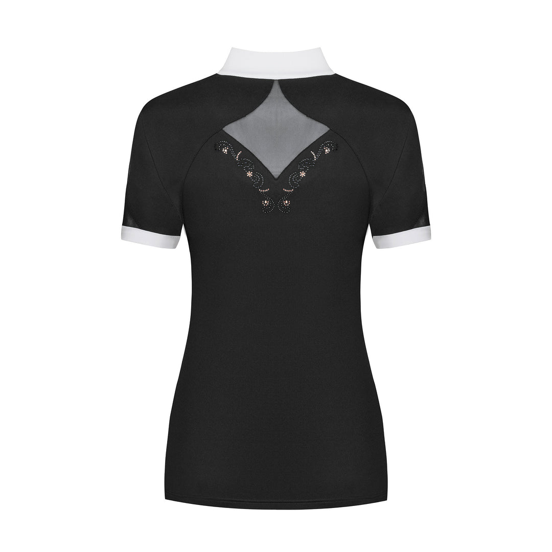 Fair Play Competition Shirt Short Sleeve CATHRINE ROSEGOLD Black/White