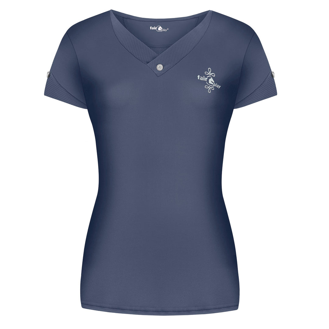Fair Play ALBA Ladies T-Shirt, Steel Blue