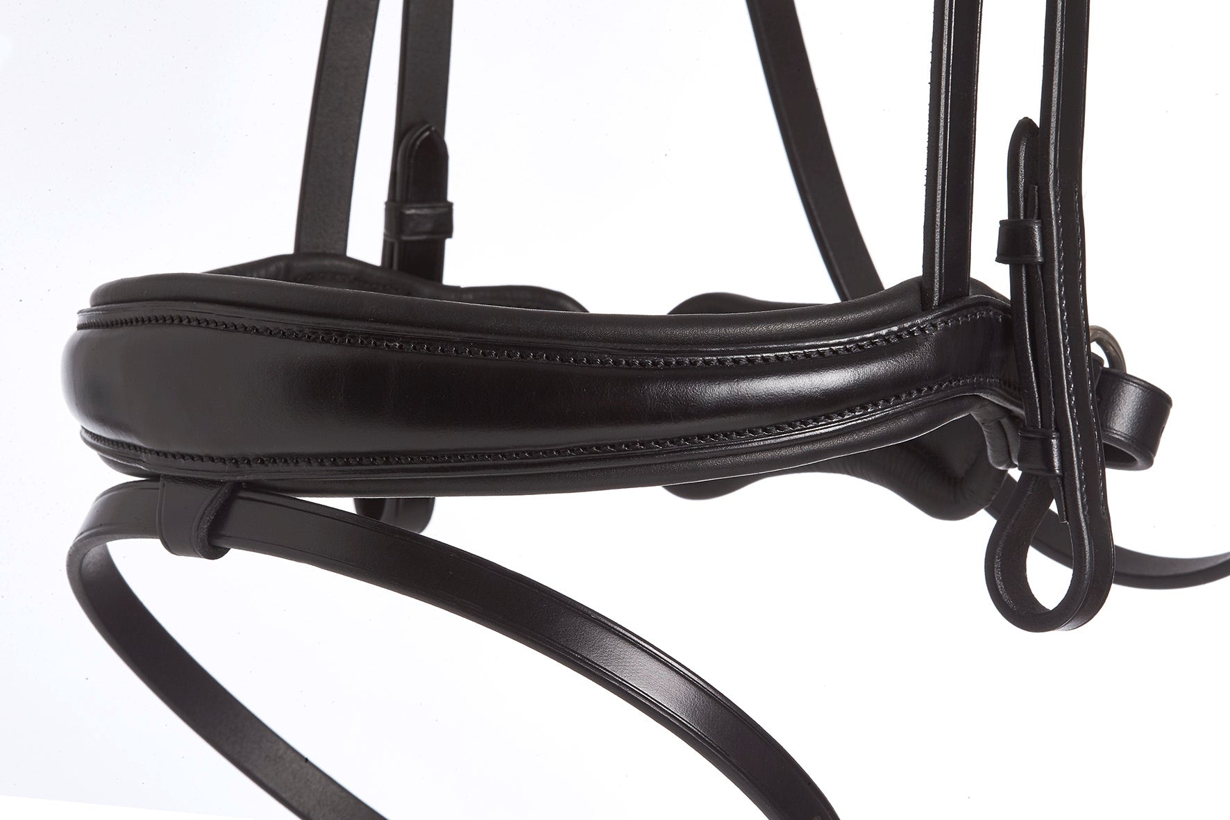 Schockemohle Brantford Anatomical Bridle, Black/Silver