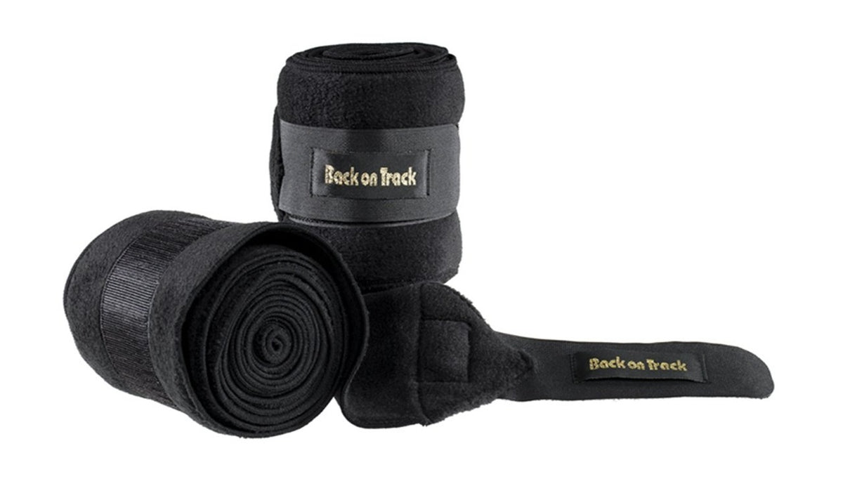 Back on Track Therapeutic Horse Polo Wraps, White