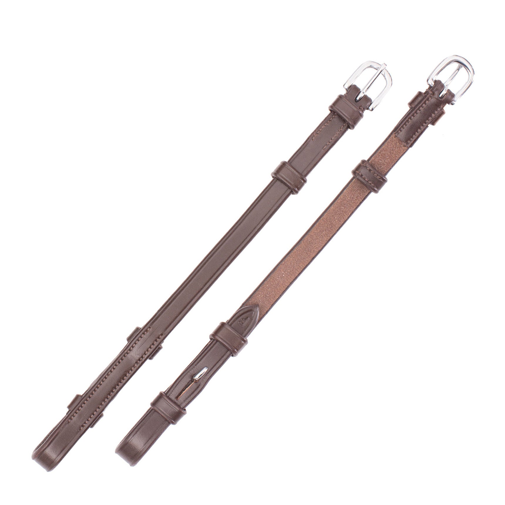Schockemohle Cheek Pieces Select, Espresso/Silver