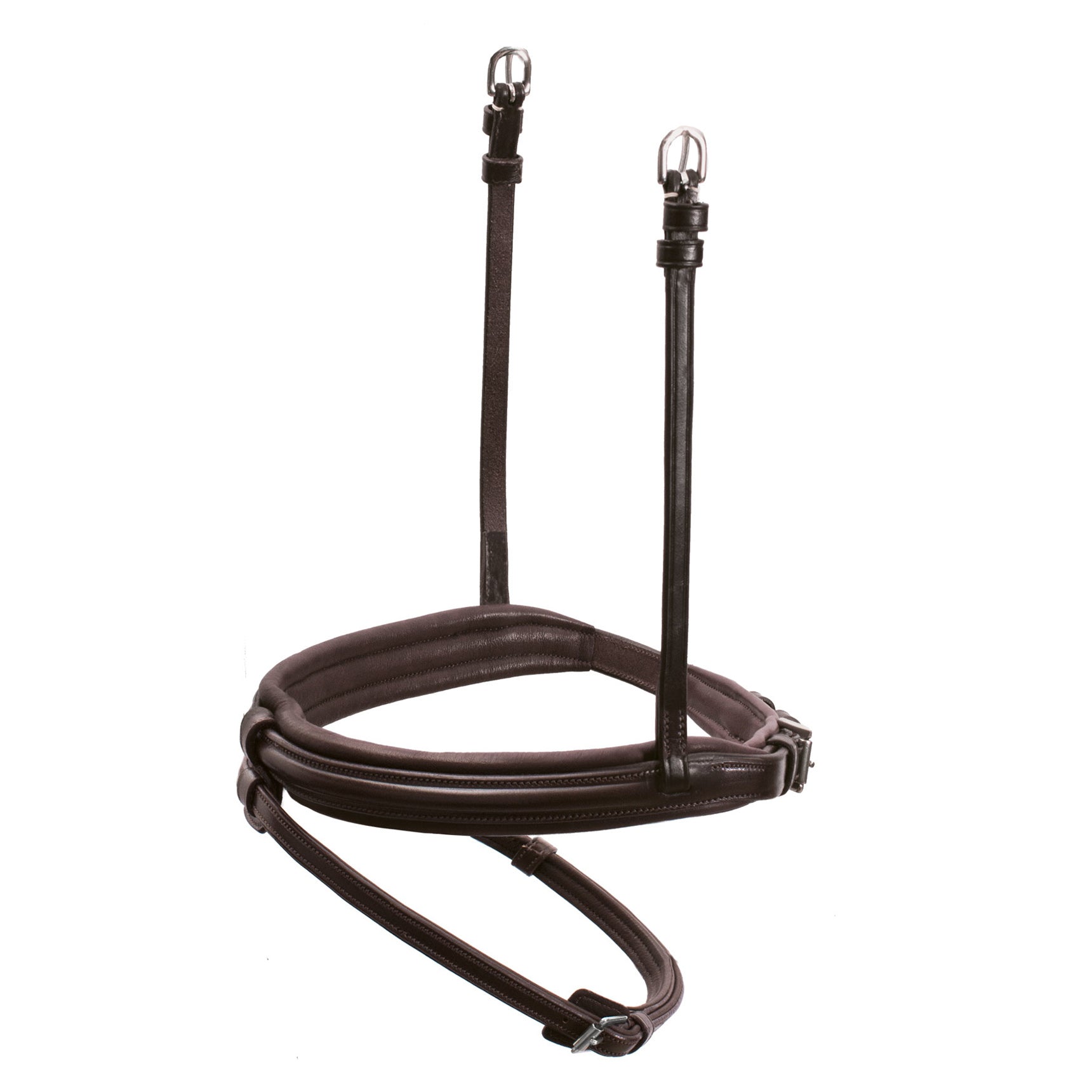 Schockemohle Noseband Tokyo Select, Espresso/Silver