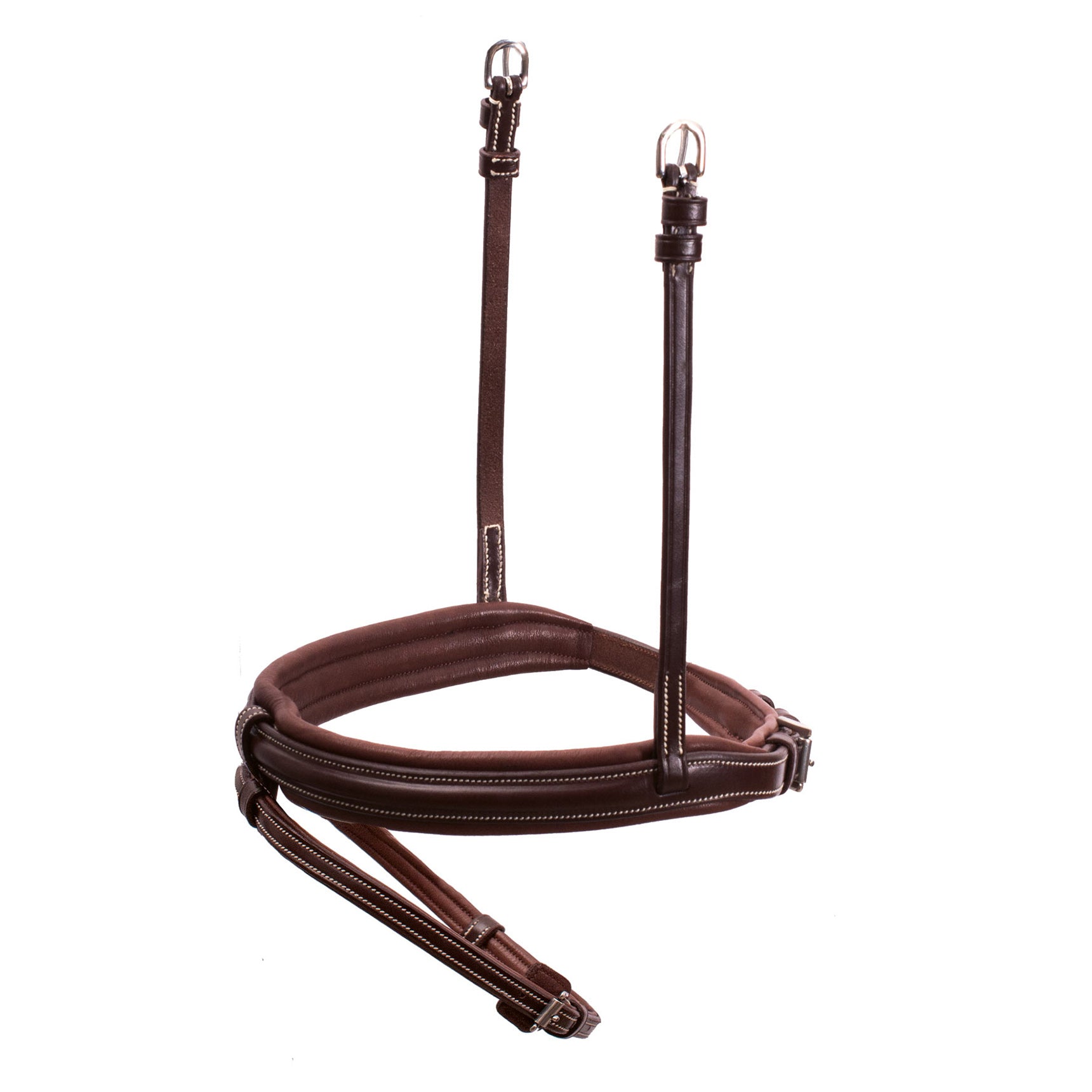 Schockemohle Noseband Tokyo Select, Royal Oak/Cream/Silver