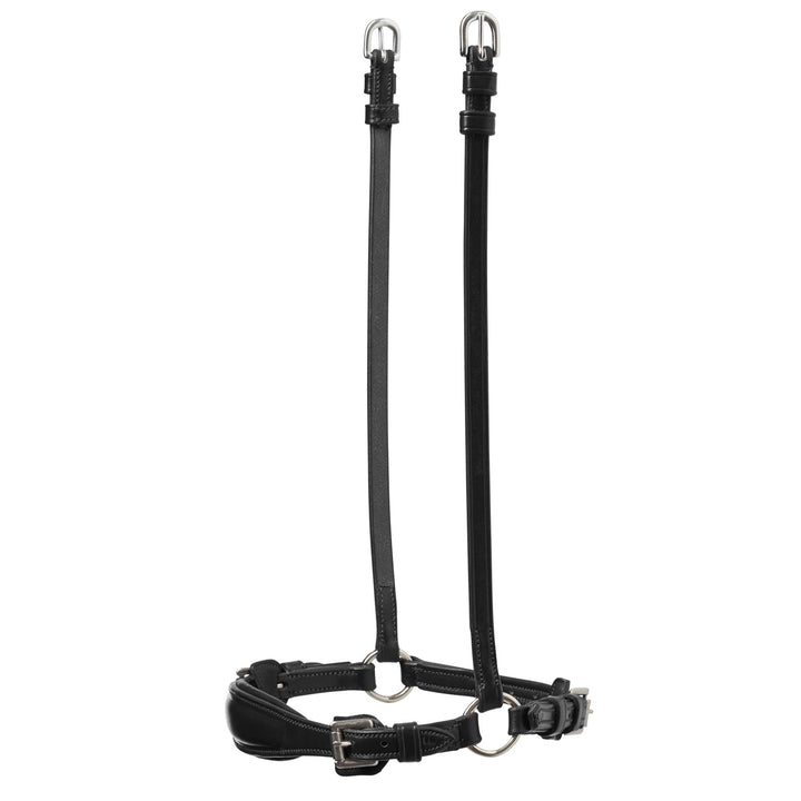 Schockemohle  Noseband Turin Select, Black/Silver