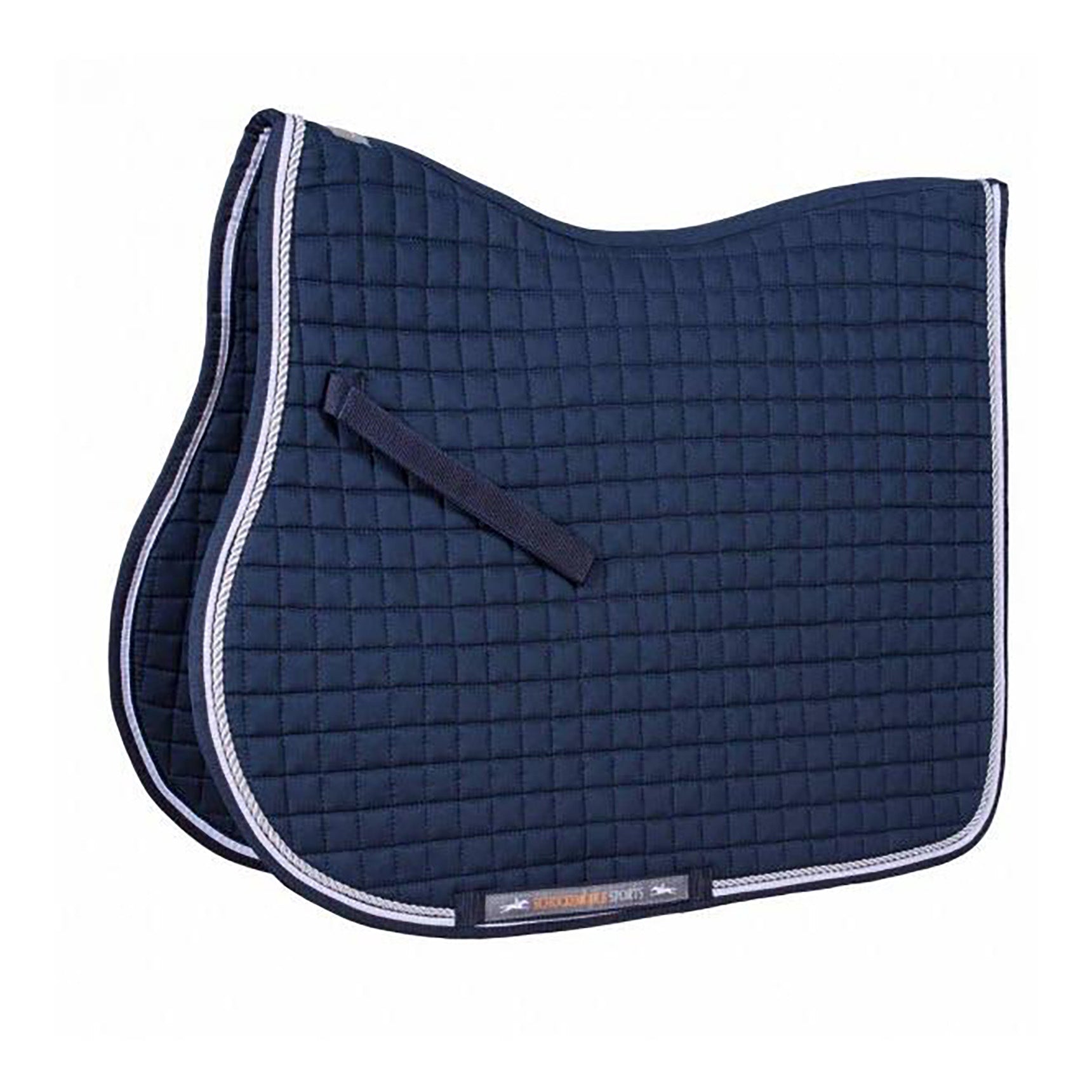 Schockemohle Neo Star Pad Jumping Saddle Pad, Dark Navy, Full
