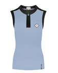 Fair Play Sleeveless Competition Top JUDY, Blue-Black