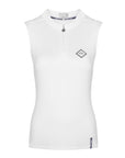 Fair Play Sleeveless Competition Top JUDY, White