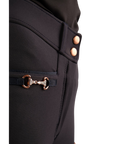 Montar Molly Yati Rosegold High Rise, Full Grip Breeches, Navy