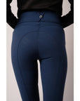 Montar Megan Yati High Rise Breeches V2 - Midblue, Full Grip