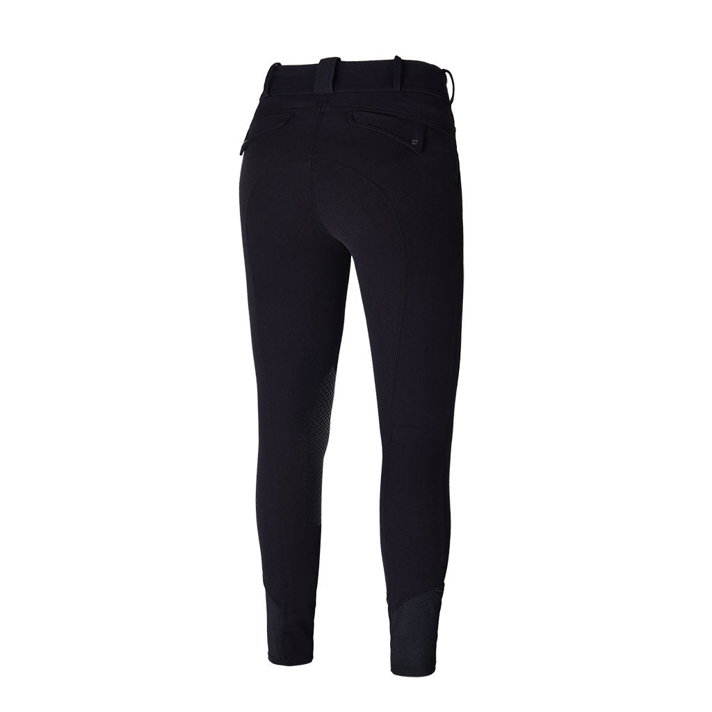 Kingsland Kadi Knee Grip, High Rise Breeches, Black