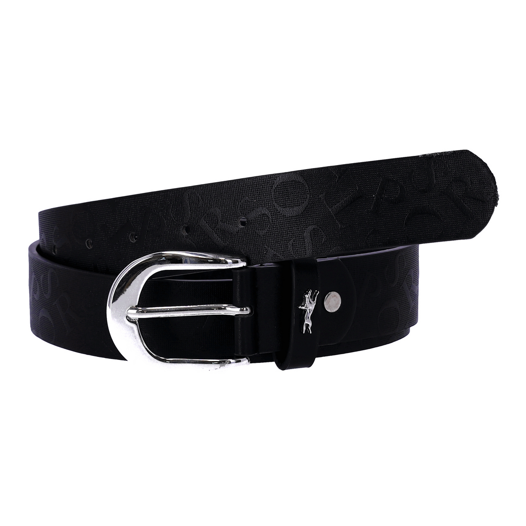 Schockemohle Logo Belt Style, Cool Black