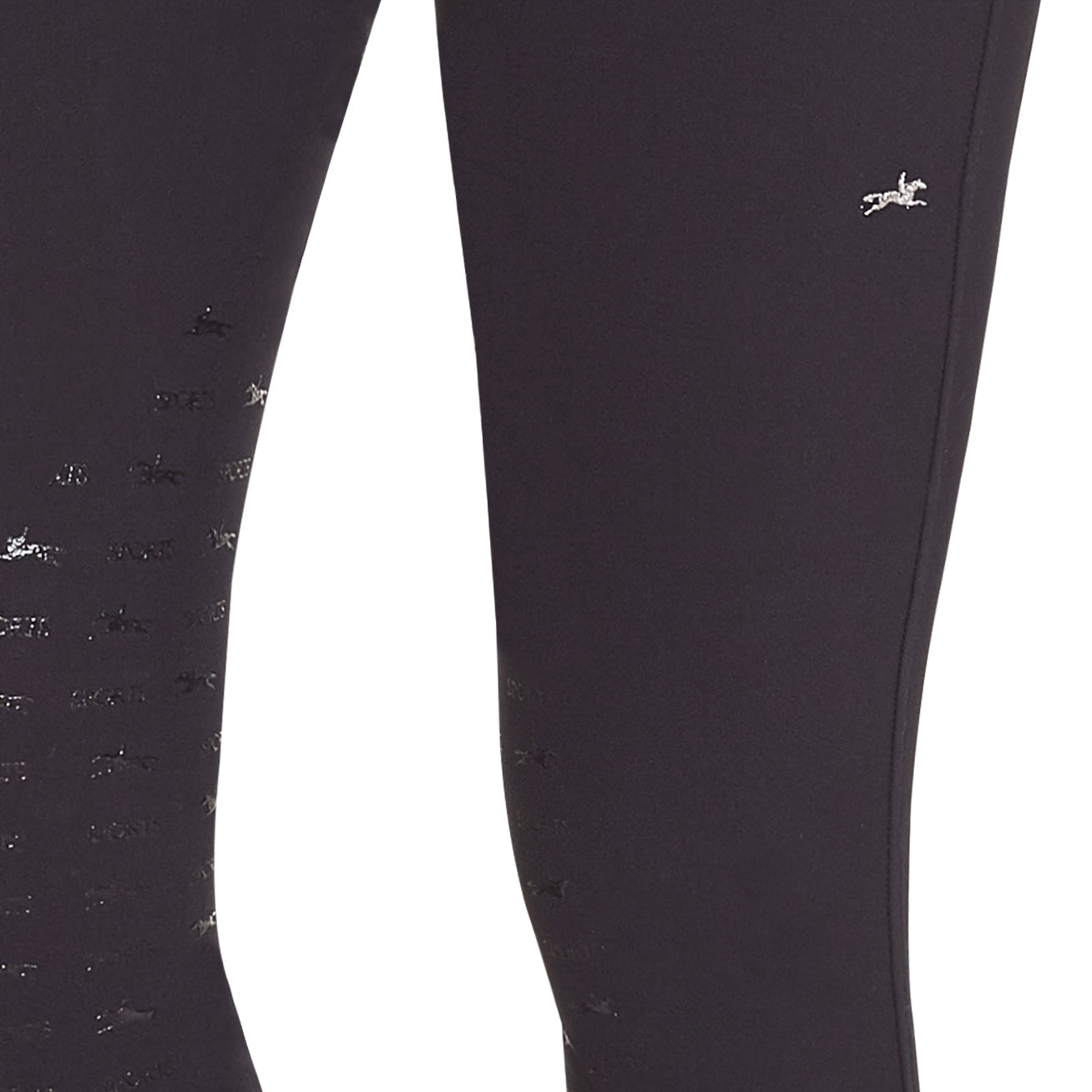 Schockemohle Loretta Ladies Knee Grip, Mid Rise Breeches, Navy
