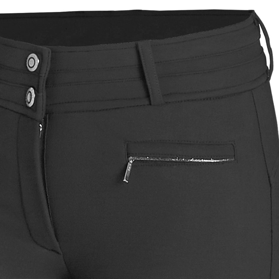 Schockemohle Winter Heather Mid Rise Breech, Full Seat, Graphite, US 20