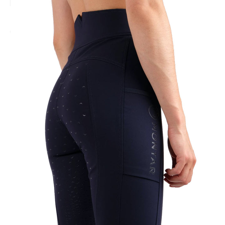 Montar Kinsley High Performance Riding Tights Full Grip, Navy