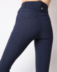 Montar Briella High Rise Knee Grip Breeches, Navy