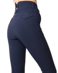 Montar Briella High Rise Knee Grip Breeches, Navy