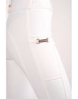 Montar Holly Yati Full Grip Mid Rise Breeches, White