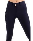 Montar Holly Yati Full Grip Mid Rise Breeches, Navy