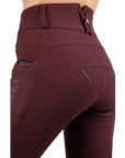 Montar Nola Yati High Rise, Full Grip Breeches, Plum