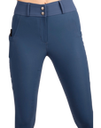 Montar Nola Yati High Rise, Full Grip Breeches, Mid Blue