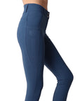 Montar Nola Yati High Rise, Knee Grip Breeches, Mid Blue