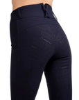 Montar Michelle Rosegold Pull-on Full Grip Riding Tights, Navy