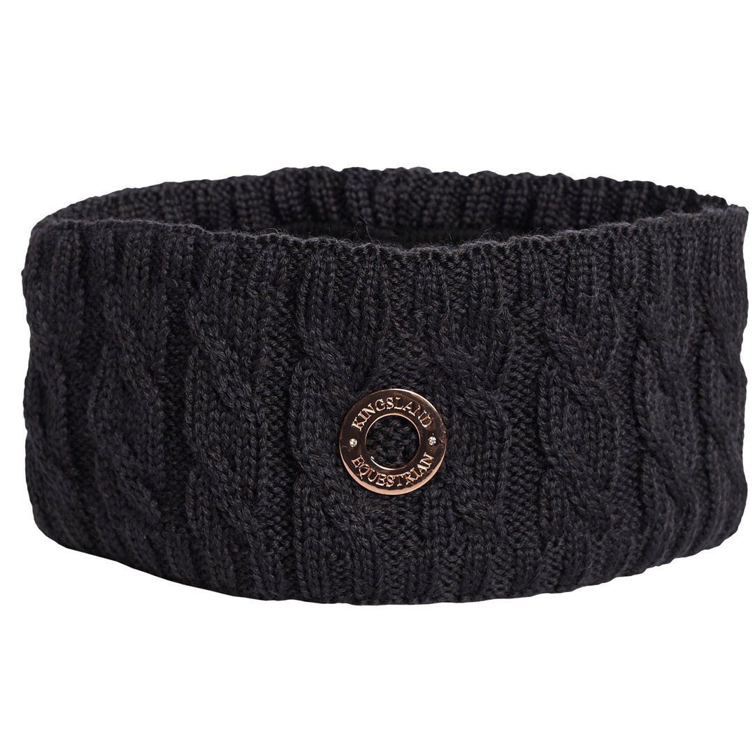 Kingsland Serah Ladies Cable Knitted Headband, Navy