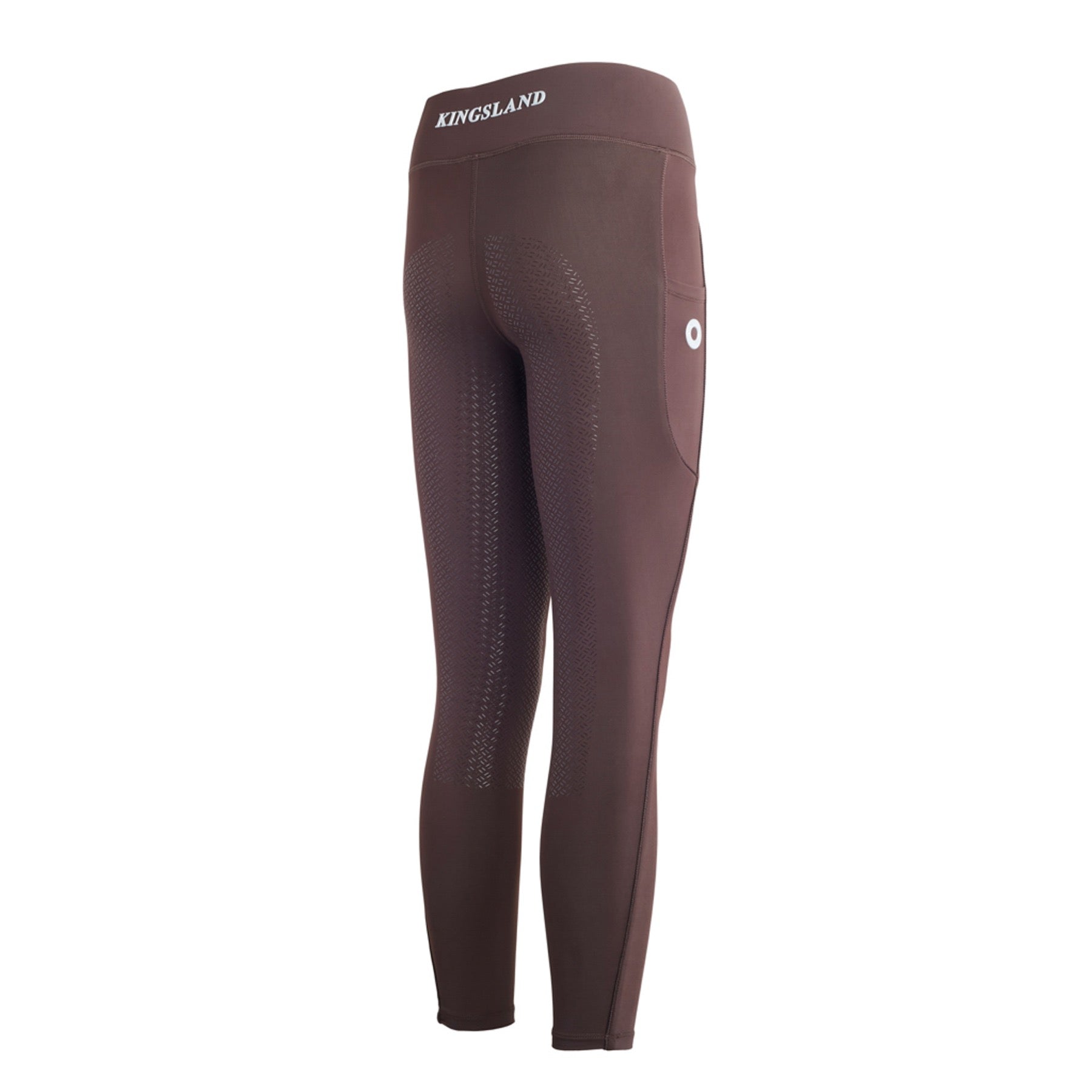 Kingsland Katinka W F-Tec2 Full Grip Tights, Brown Black Coffee