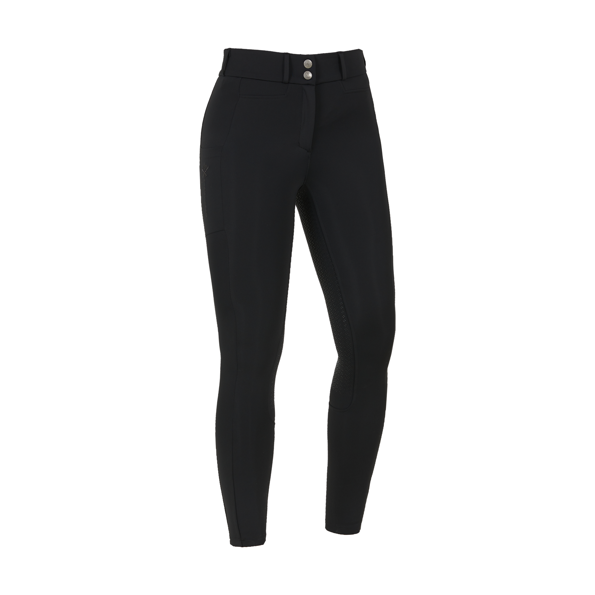 Kingsland Kaya W F-Tec6 Full Grip, High Rise Breeches, Black