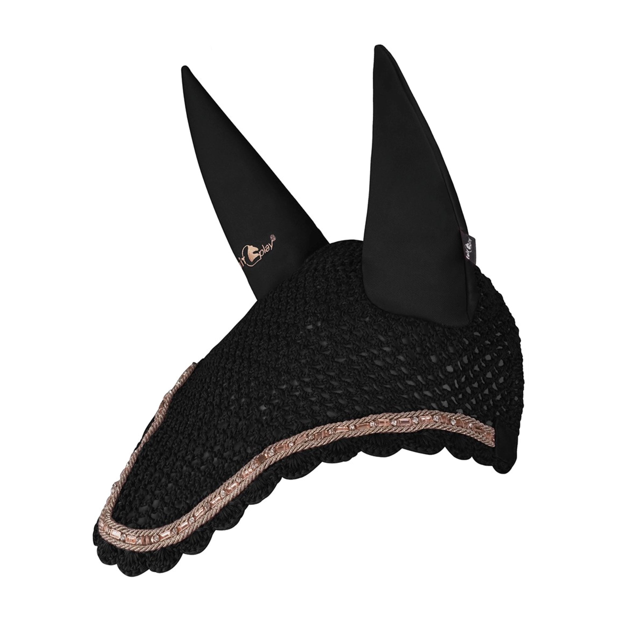 Fair Play Fly Veil AZURYT Black ROSEGOLD FULL