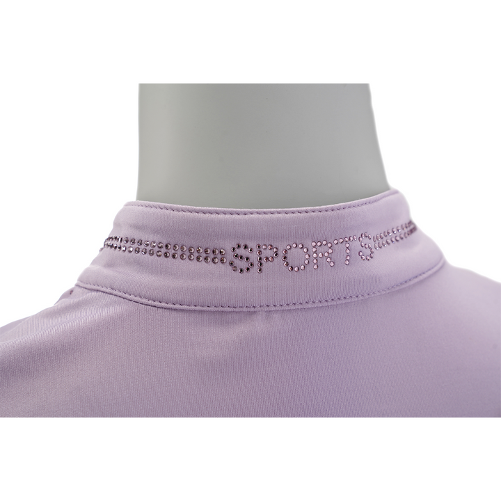 Schockemohle SUMMER PAGE Style Short Sleeve Ladies Training Shirt, Lavendel