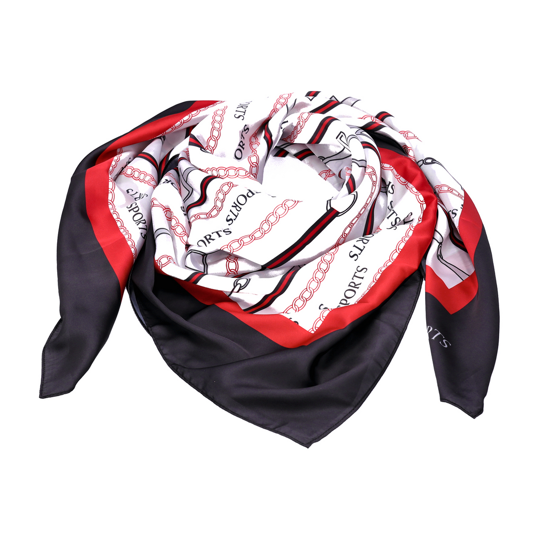 Schockemohle JULIE Style Ladies Scarf, True Red