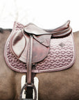 Kentucky Horsewear Saddle Pad Velvet Jumping Light Purple Edition