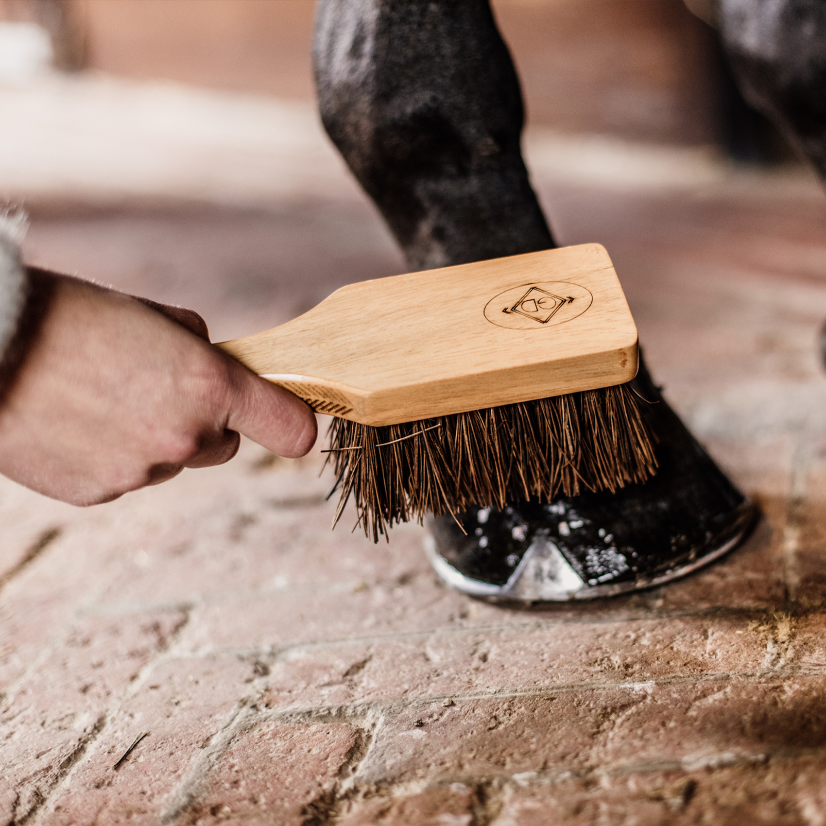 Kentucky Horsewear Hoof Brush, Brown